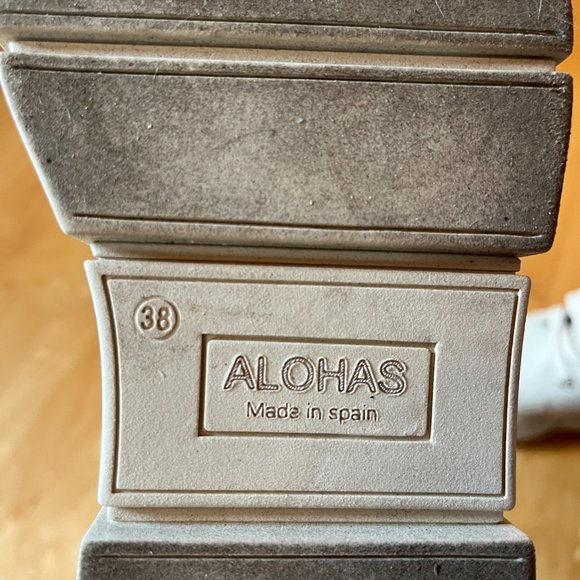 Alohas Can Can beige Combat Boot (Size 38) - Picture 10 of 10